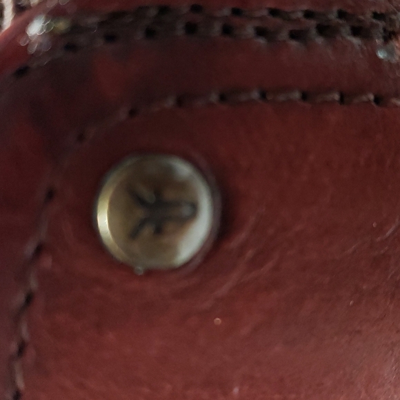 Frye mahogany leather slide on ankle boots euc - Picture 5 of 8